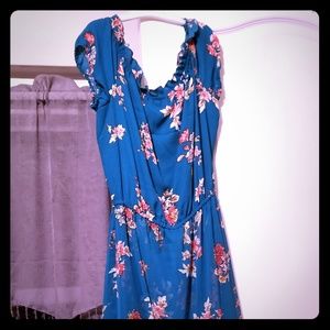 Floral Printed Romper